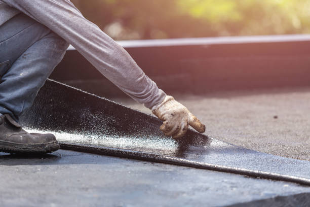 Professional Basement Waterproofing technician working in Beverly, NJ